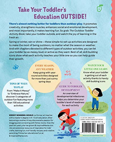 The Outdoor Toddler Activity Book: 50+ Fun Early Learning