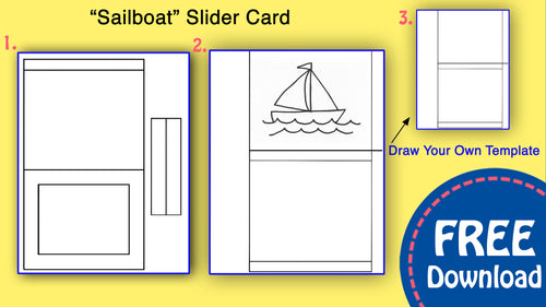 Sailboat Slider Card
