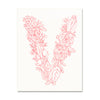 V (Floral Monogram) Digital Download