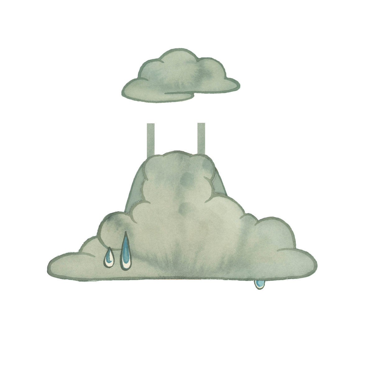 "Among the Clouds" RAIN CLOUD Costume
