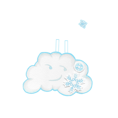 "Among the Clouds" SNOW CLOUD Costume